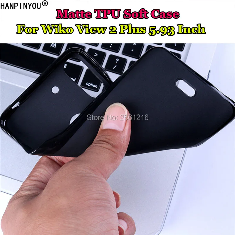 

Phone Case For Wiko View 2 Plus 5.93" Slim Soft TPU Case Gel Comfortable Matte Protection Silicone Cover For Wiko View 2plus