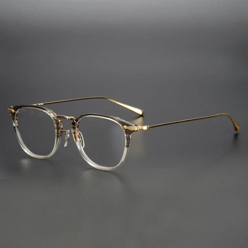 

Vintage Brand Pure Titanium Round Glasses Frame Men Handmade Retro Spectacle Frames Women Prescription Myopia Eyeglasses Eyewear