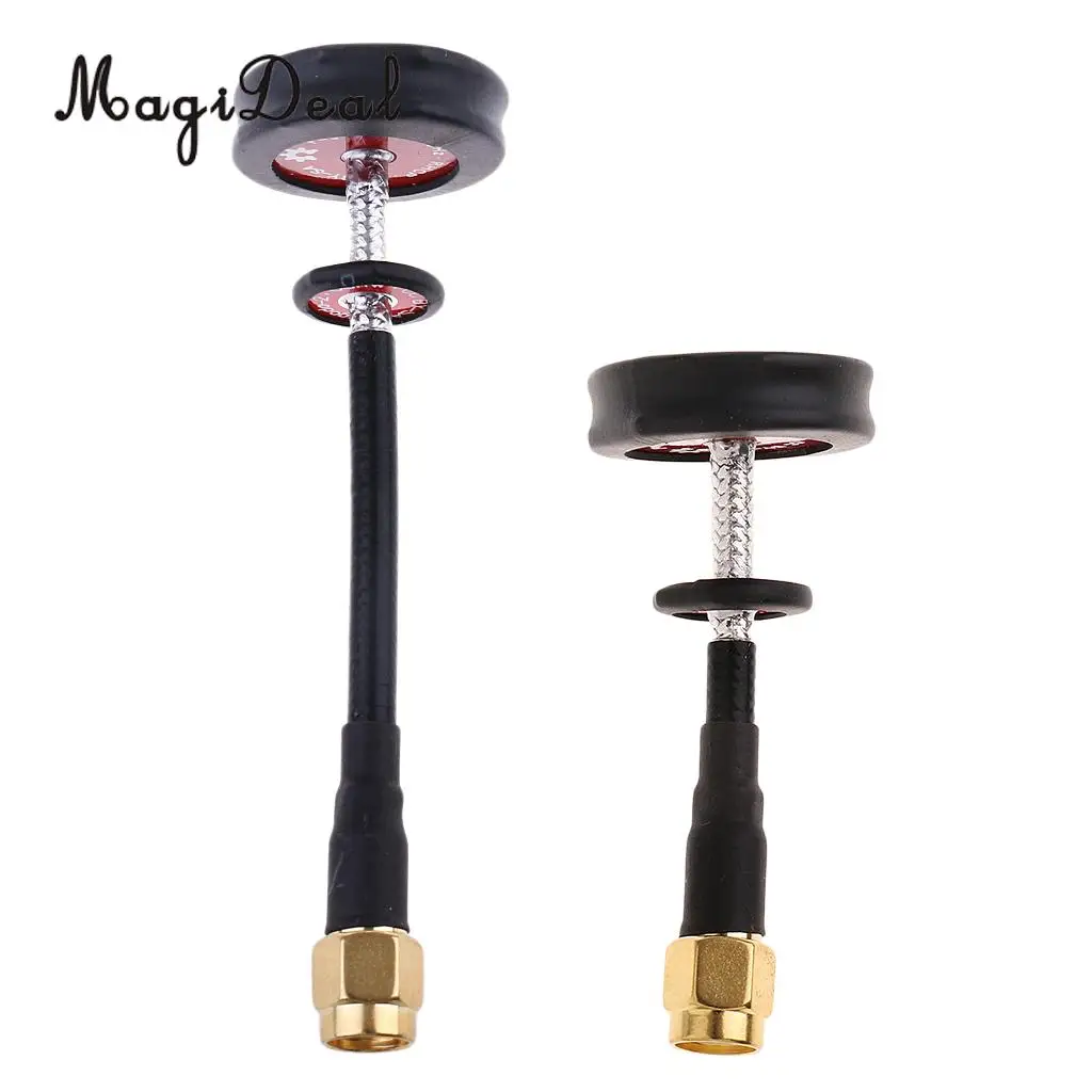 

MagiDeal 1Pc Metal 5.8G Pagoda Antenna RPSMA RC Model Remote Control Antenne for FPV Long RC Parts