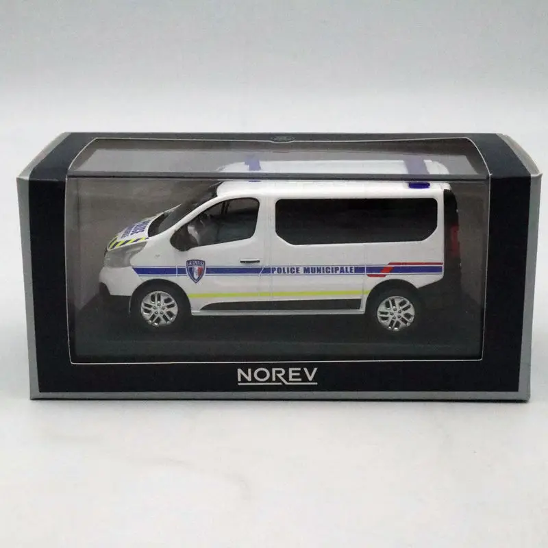 

NOREV 1/43 RENAULT Trafic of 2014 Police Municipale Diecast Models Collection Car
