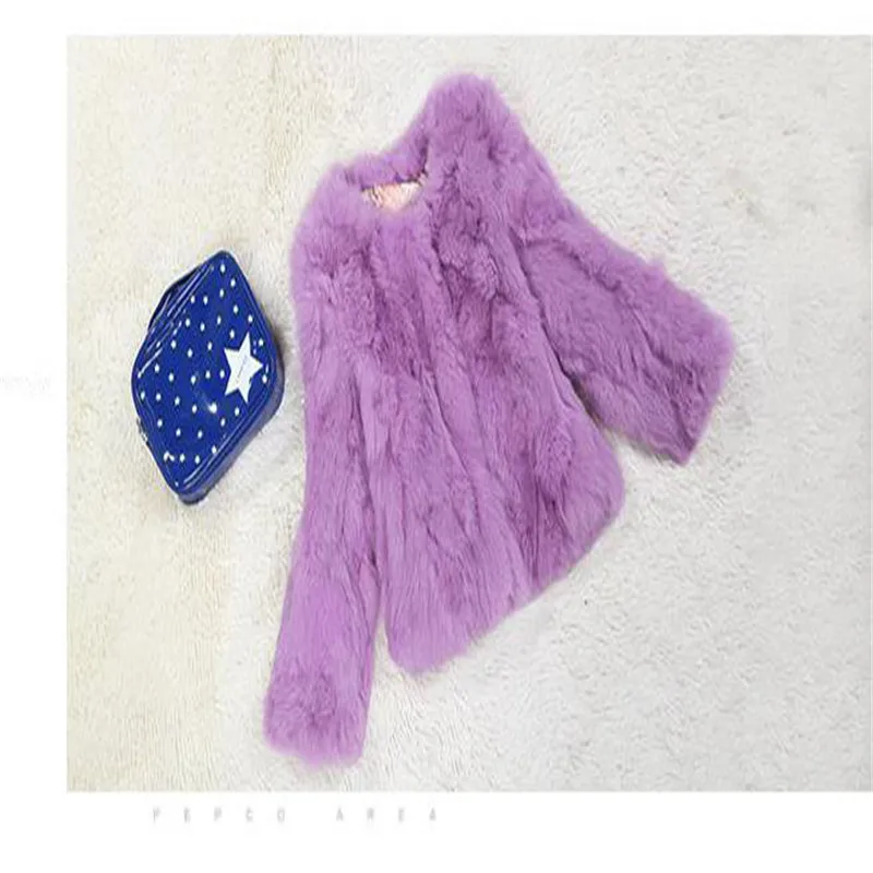 

New Fashion Children Rabbit Fur Coat Autumn Winter Girls Warm Clothing Boys Short Solid Fur Outerwear Jackets Coats C#15