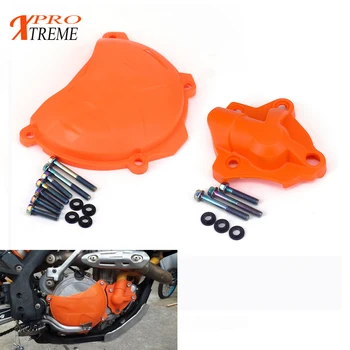 

Motorcycle Engine Clutch Cover Water Pump Guard kit Protection Protector For KTM 250 350 SXF EXCF XC-F XCF-W 2013 2014 2015 2016
