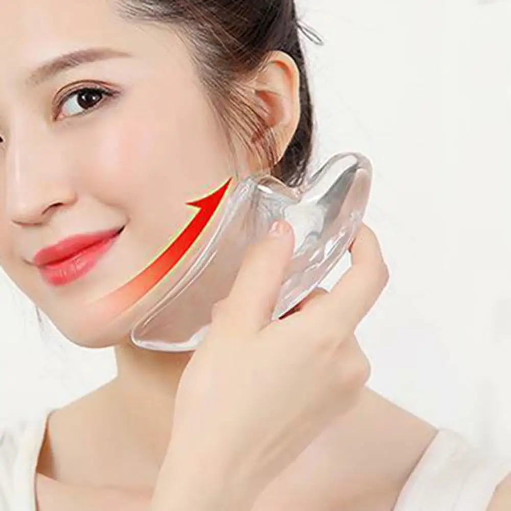 3D Хрустальная полимерная доска Gua Sha инструменты для подтяжки лица шеи рук ног
