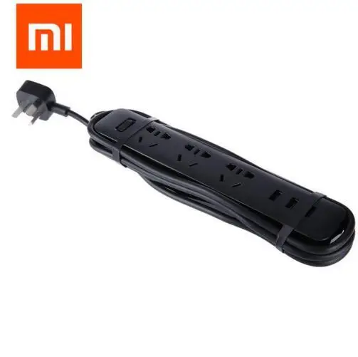 Xiaomi Mi разъем питания 3 USB 2A Быстрая зарядка стандартный удлинитель розетка Домашняя электроника+ адаптер EU/UK/US/AU