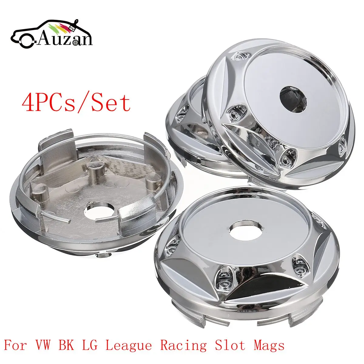 

4pcs 63mm 68mm Wheel Center Hub Caps Cover For VW BK League Racing Slot Mags