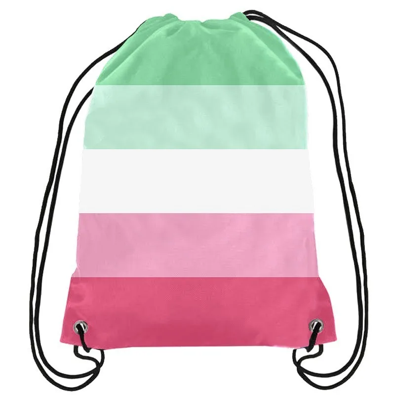 Сумка для транссексуалов, на заказ, 35*45 см, рюкзак, трикотажный, полиэстер, Mateial, индивидуальные спортивные сумки, цифровая печать, сумка, новая акция