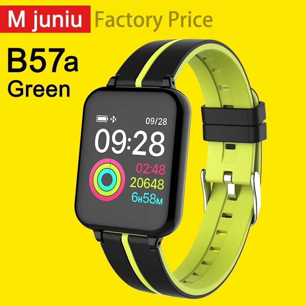 B57 Smart Watch With Blood Pressure Heart Rate Pedometer
