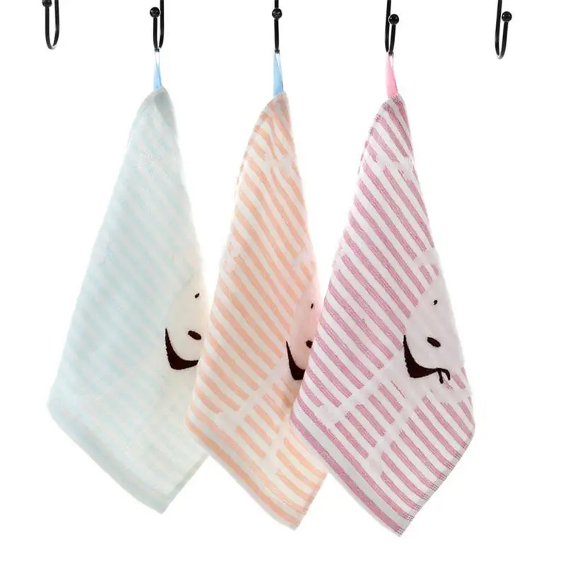 Double-layer Cotton Soft Baby Small Square Scarf Cute Cartoon Pattern Face Towel Cleaning Care Supplies | Мать и ребенок