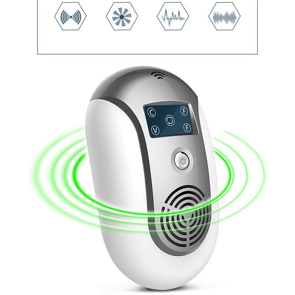 

Smart Electronic Ultrasound Drive Away Mouse Repellent Insect Repellent Household Power Mousetrap Electronic