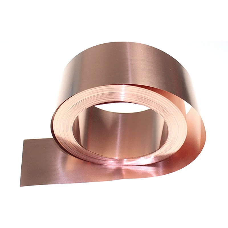 

Copper Foil Sheet Cut Metal Sheet Foil Smooth Roll Tape 0.1 X 100 X 1000mm 33ft