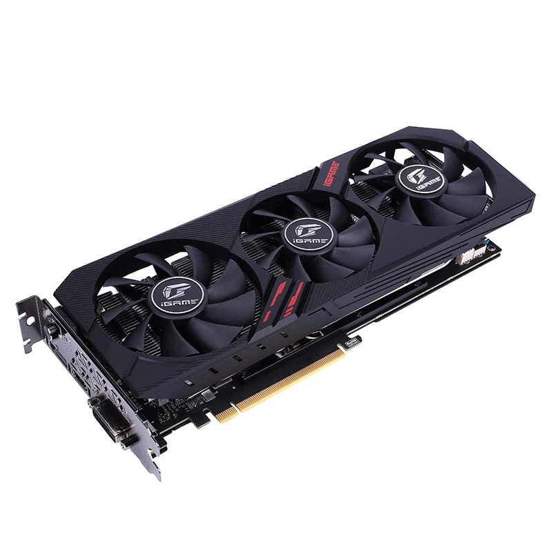 Красочная игровая видеокарта iGame GTX 1660 Ultra 6GB GDDR5 192Bit 1860MHz 8 Гбит/с|Графические карты|