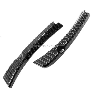 

For Tesla Model 3 2018 2019 Stainless Inner Rear Trunk Bumper Protector Sill Trim Tail Trunk Guard Pedal Car Styling Accessories