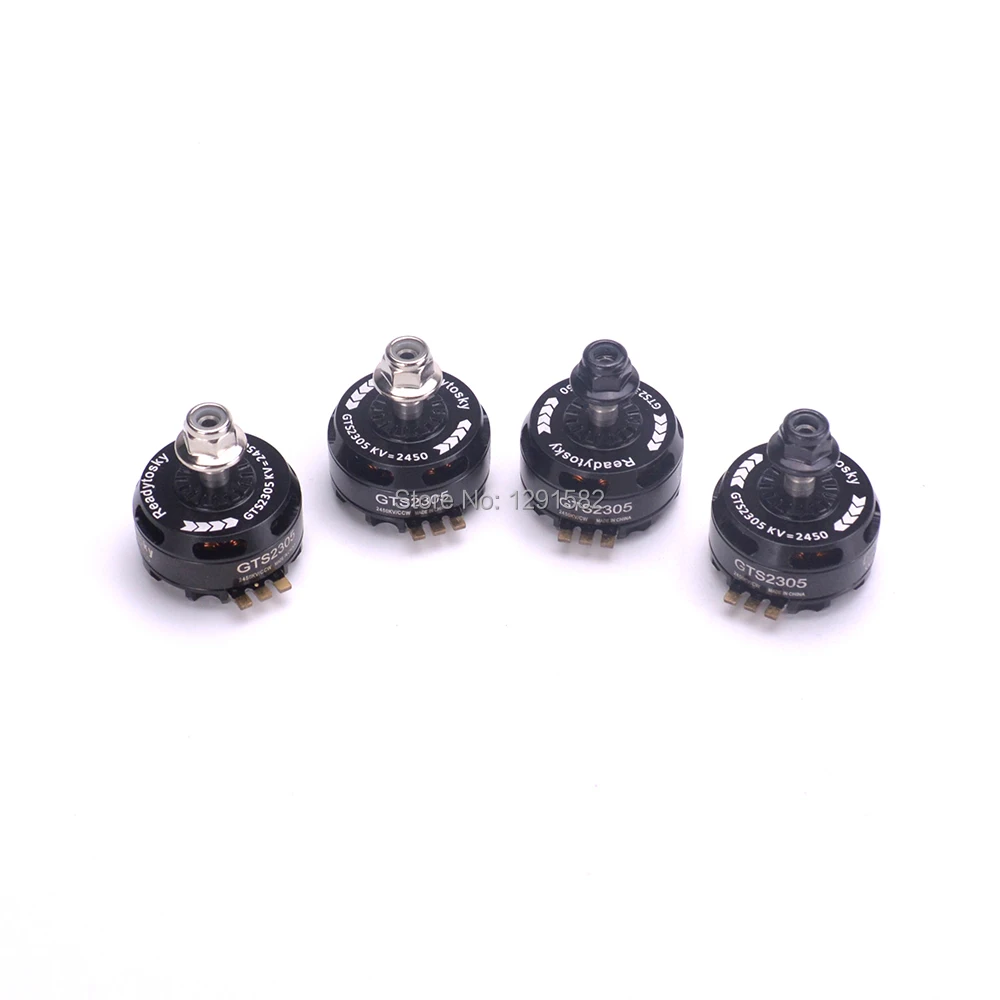 Бесщеточный мотор GTS2305 2305 2450kv/2700kv 3 5S красный/черный для квадрокоптера QAV R 220 250 270