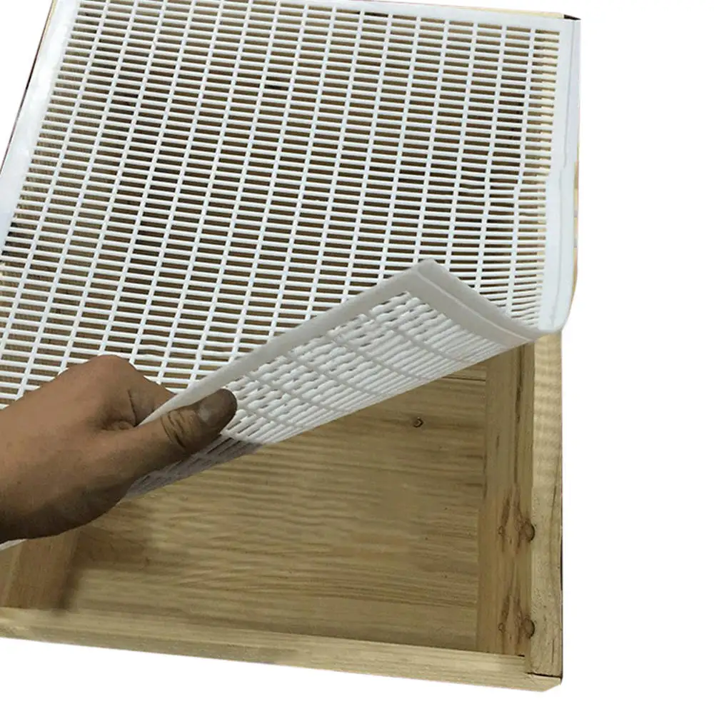 

1PC Plastic King Plate Queen Cage Grid Plate Bees And Beekeeping Apiculture Beekeeper Beekeeping And Bee Tools