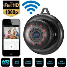 HD 1080P беспроводная WiFi умная домашняя ip-камера для безопасности, детские мониторы, облачное хранилище, ночное видение, 2 способа аудио, приложение Onvif, зарядка через usb