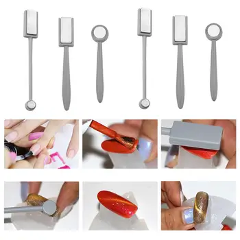 

Nail Art Magnet Pen Polish UV Gel Cat Eye Rod Magical Stick DIY Magnetic Tools Accessories d