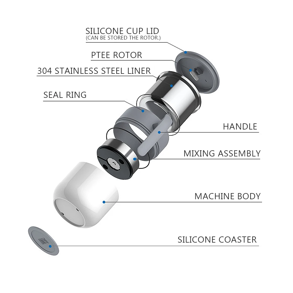 Без аккумулятора, автоматическая кружка для самостоятельного перемешивания, чашка для кофе, молока, кружка для смешивания, умная регулировка температуры, чашка для сока, посуда для напитков в подарок