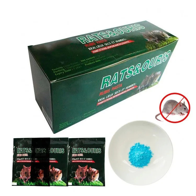 100bags/lot Effective Mouse & Rat Powder Drugs Poisoning Mice Killing