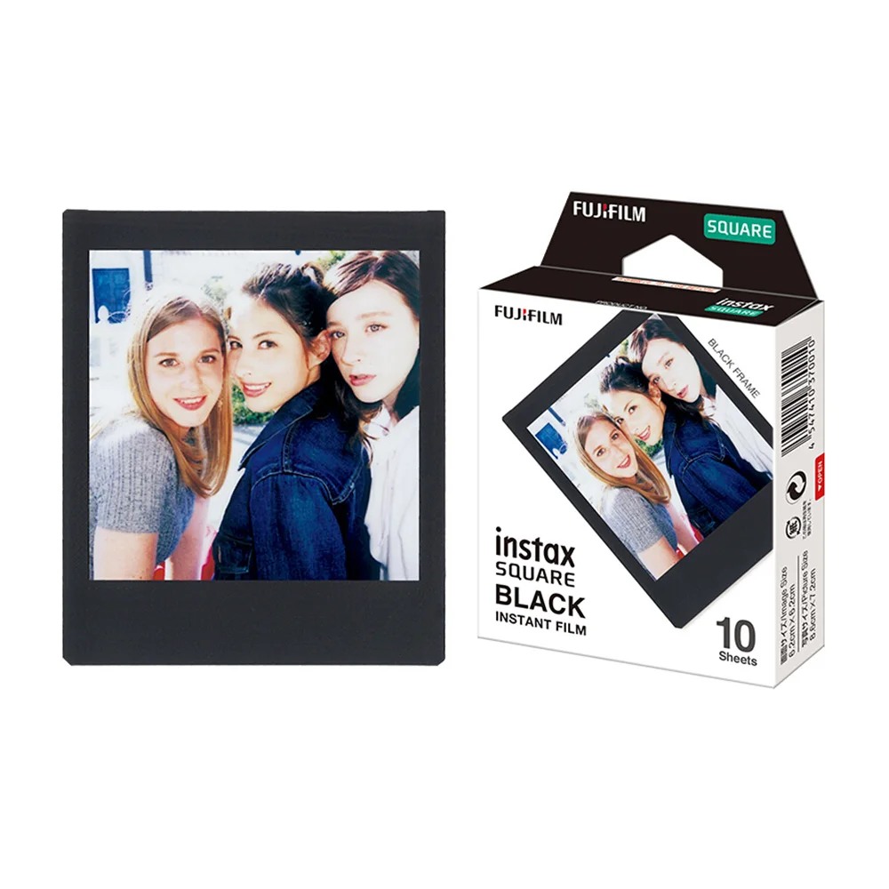 10 листов Fujifilm Instax камера мгновенная пленка фотобумага для Fujifilm Instax квадратный SQ6/10 для Instax SP-3 принтер для смартфонов