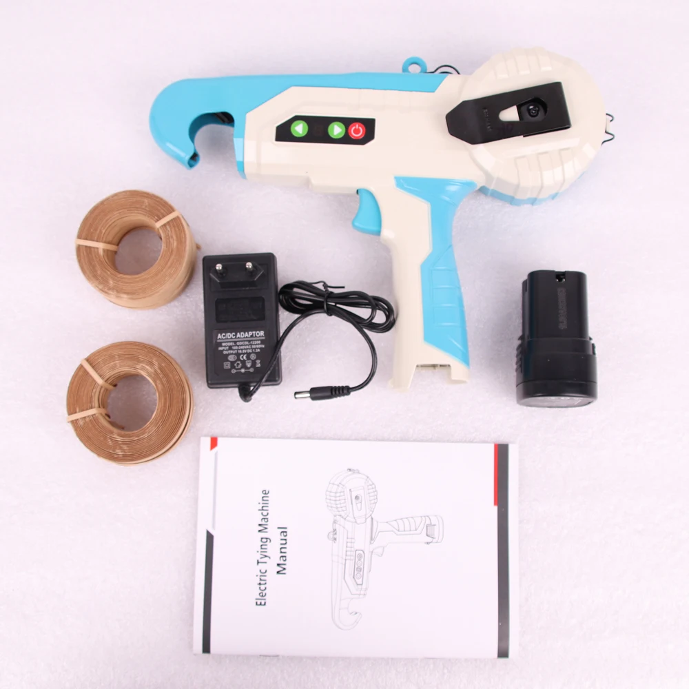 

Fast charging function 2019 new coming electric tying machine for vineyard