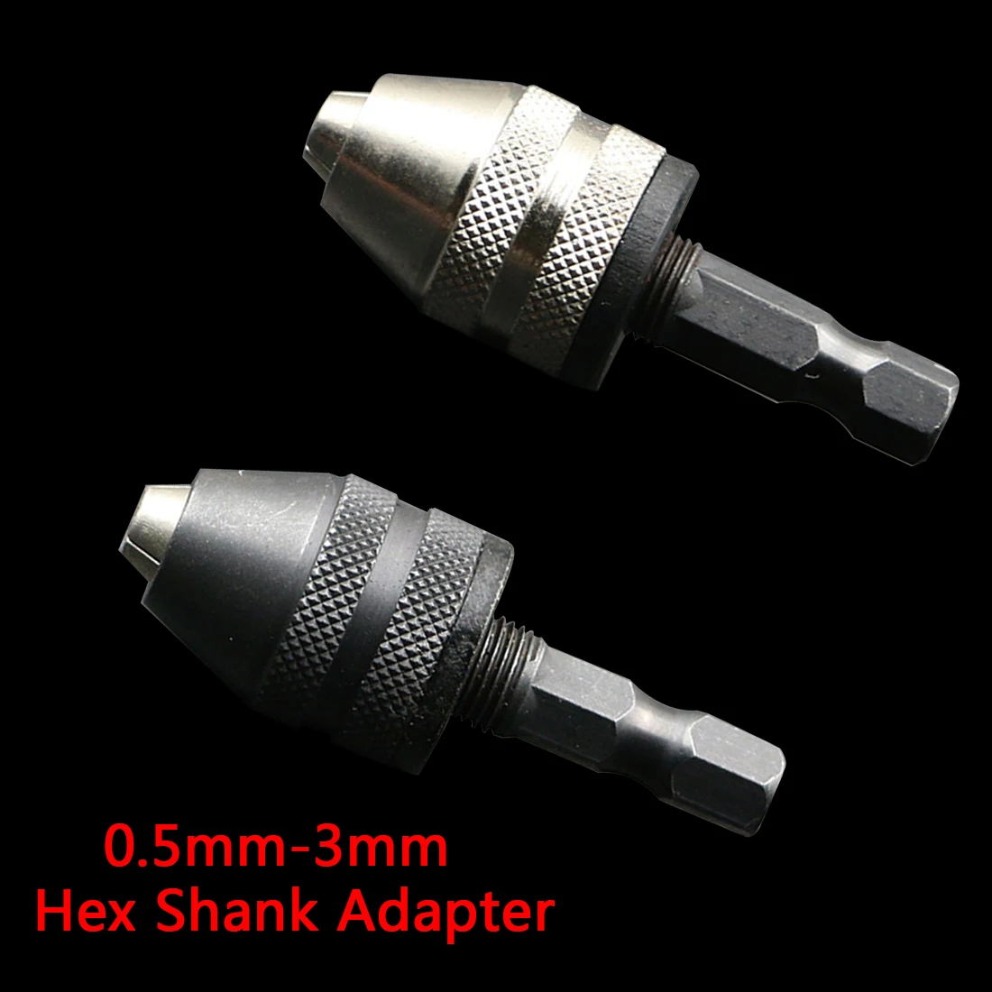 

Keyless Drill Chuck Screwdriver Impact Driver Adaptor Quick Change Convertor Adapter1/4 '' Hex Shank Drill Bit Tool