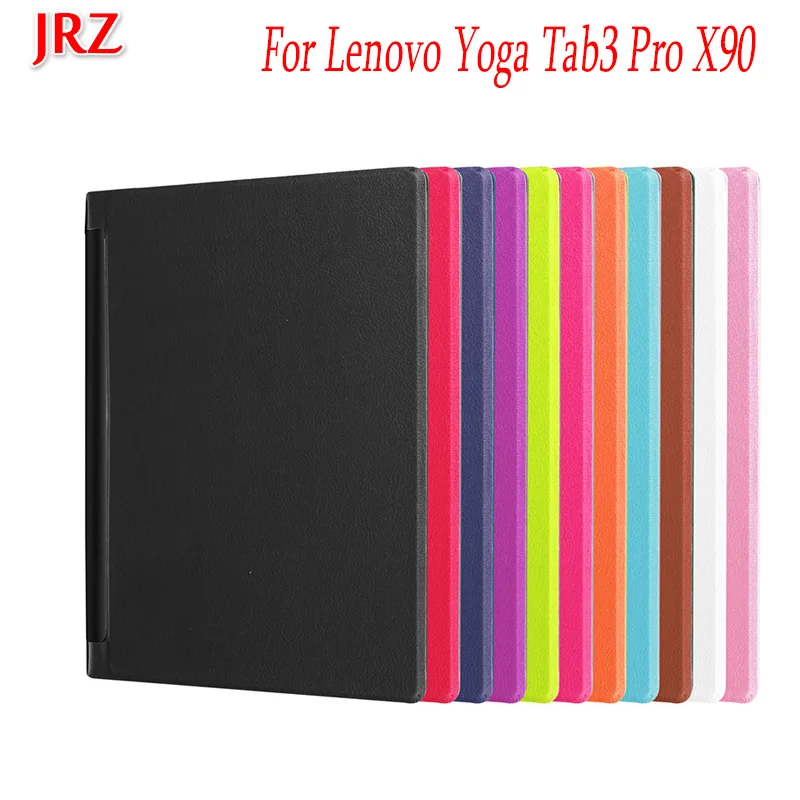 JRZ для Lenovo Yoga Tab 3 Pro 10 1 YT3 X90F X90L Tab3 Plus YT X703f X703L защитный кожаный чехол планшета