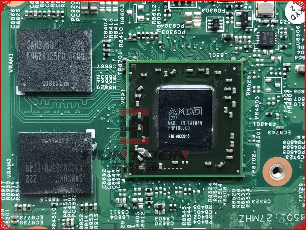 Натуральная CN 028F69 материнская плата для Dell Inspiron 5423 основная 28F69 SR0N9 I7 3517U DDR3L HD7670M 2