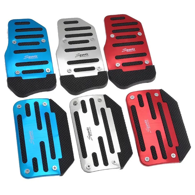 3Pcs/Set Car Gas Pedals Versatile Professional Durable Decorative Car