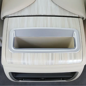 

Car Rear armrest box cover storage box trim decorative frame trim for nissan murano 2015 2016 2017 2018 2019 accessories styling