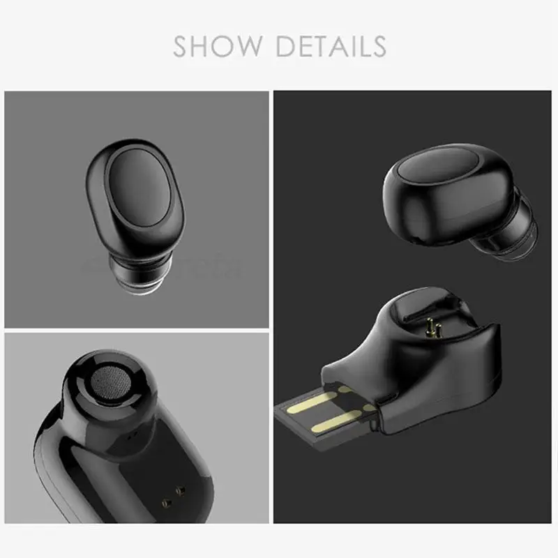 X11 Мини Bluetooth беспроводные наушники невидимые портативная гарнитура магнитная USB
