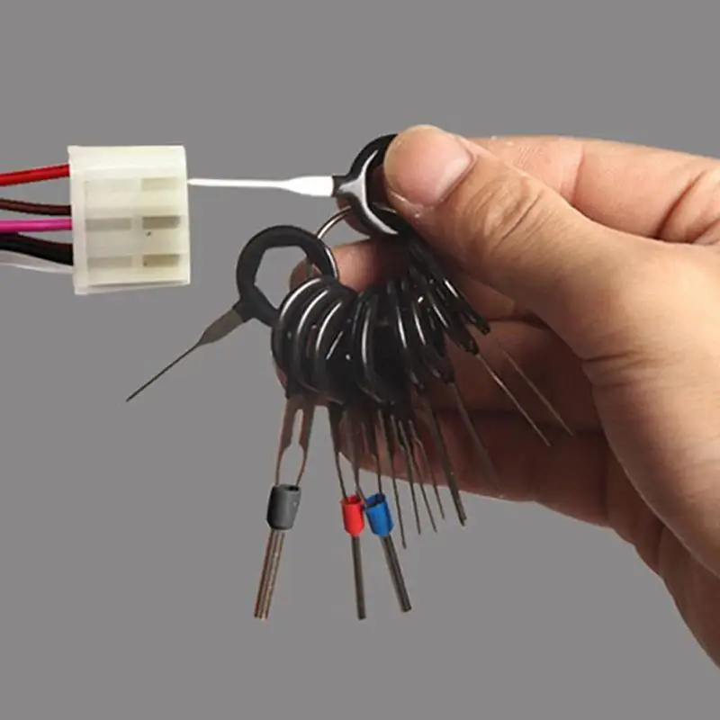 

1 Set Terminal Removal Tools Electrical Wiring Crimp Connector Pin Extractor