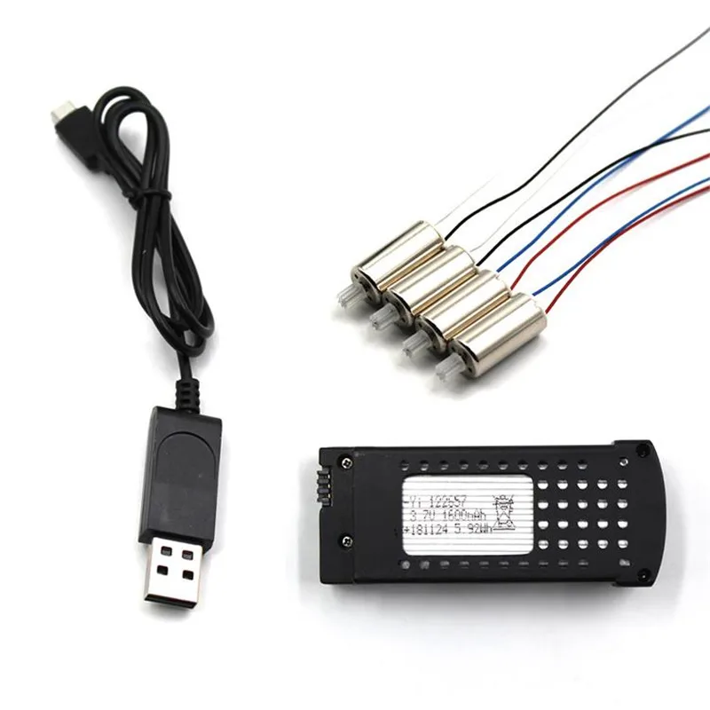 

SG106 RC Quadcopter Spare Part Pack Battery & Motor & USB Charging Cable