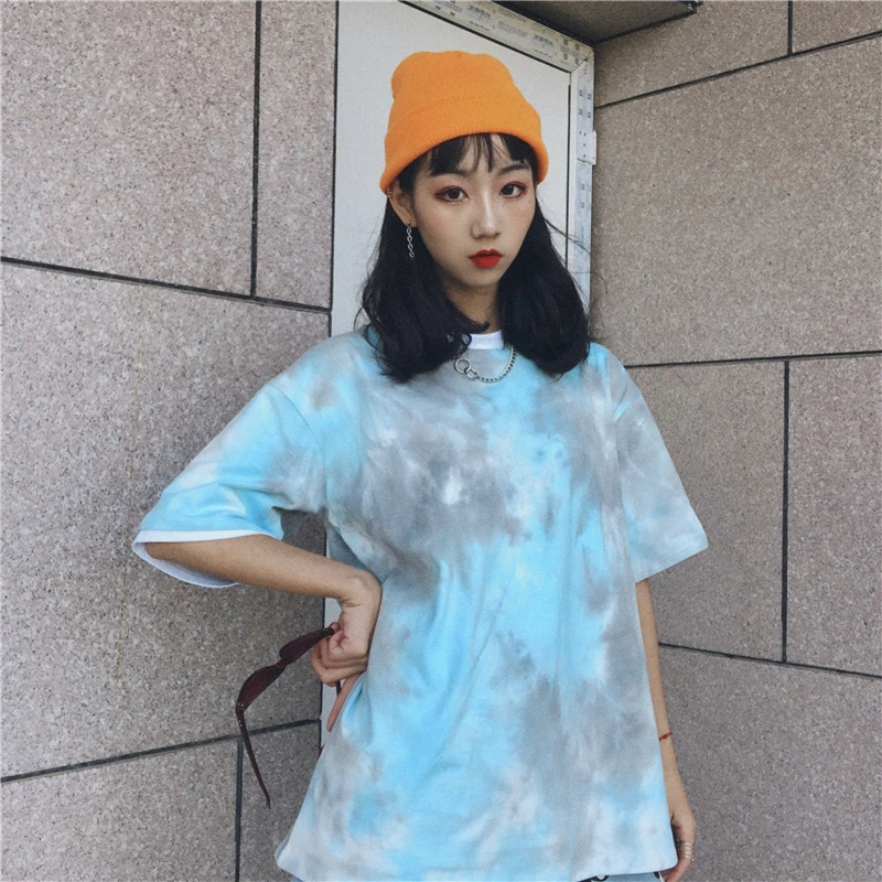 

Summer Korean Harajuku Women T Shirt O-Neck Short Sleeve Female Print Tops Tee Shirts Casual Ladies Tshirt