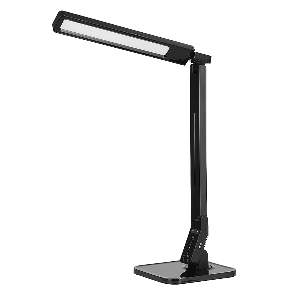 

Eye Protection LED Desk Lamp Touching Brightness Color Temperature Control Table Lamps Desklight Foldable Rotatable USB Charging