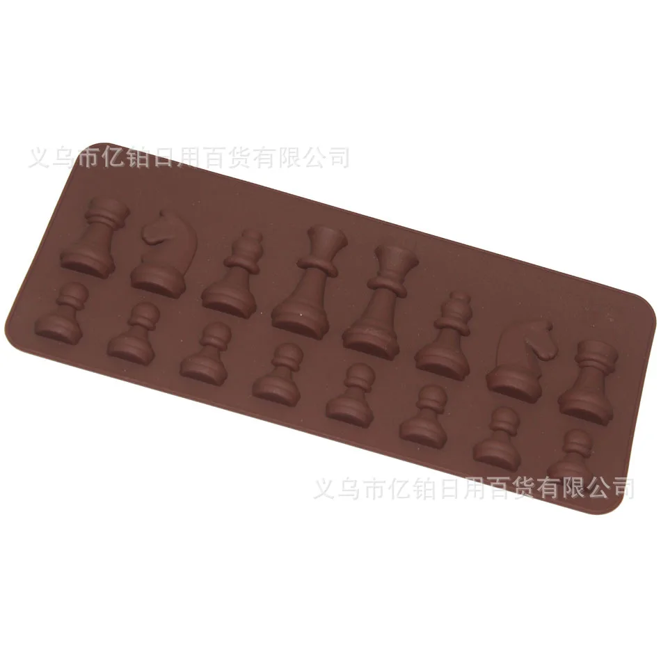 Торт Decoracion ToolsInternational Шахматная форма для шоколада льда сахарного мыла силиконовая форма для кубиков лоток