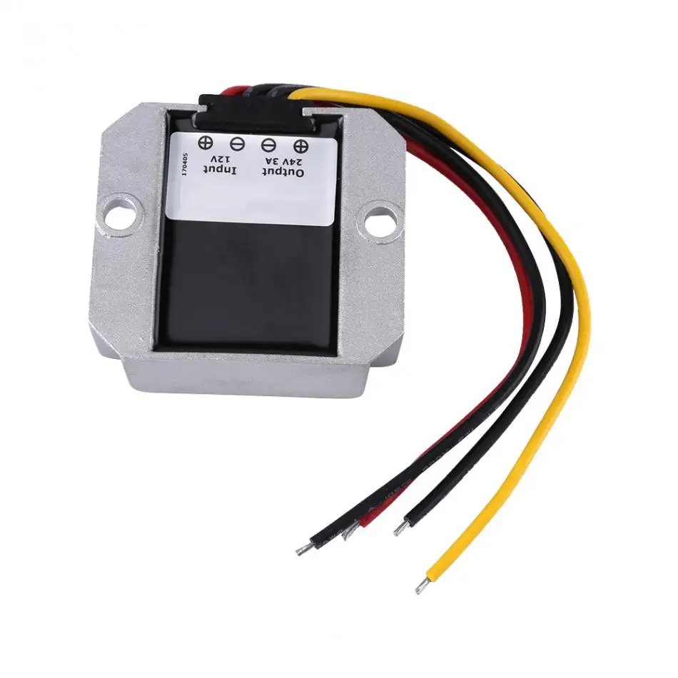 DC 12V To 24V 3A 72W Повышающий Модуль напряжения преобразователь источника питания