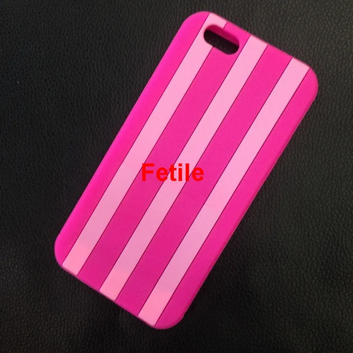 Сексуальная мода Victoria для iPhone 6Plus 6 5 4 S SE Secret розовый мягкий Силиконовый Полосатый Роскошный чехол для телефона для iPhone7 7plus