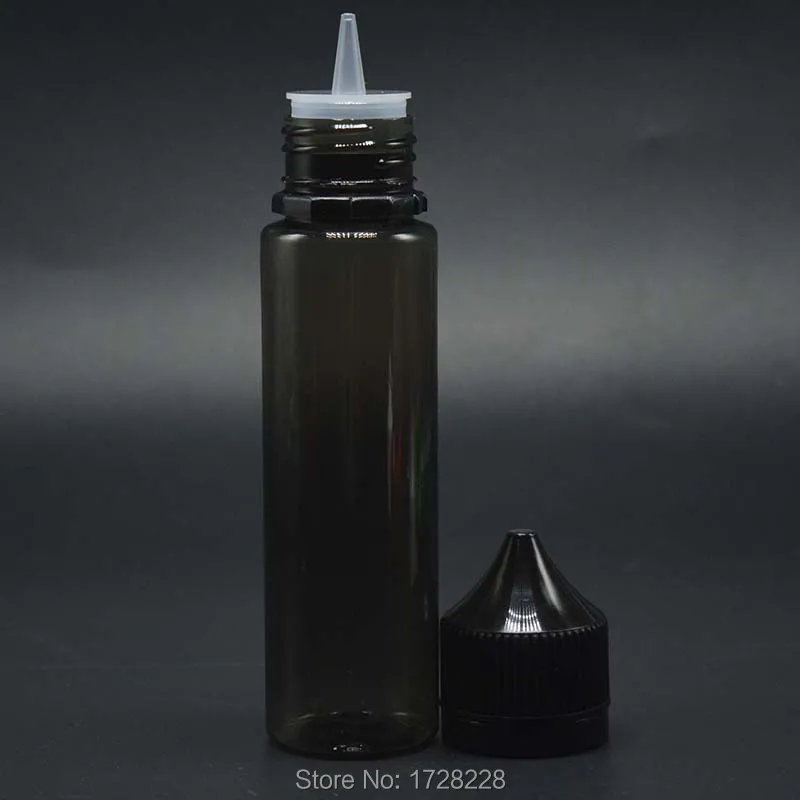 

Made In China Plastic Product 60ml PET Dropper Bottles Tamper Childproof Caps With Long Thin Tip For Cigarette Tobacco