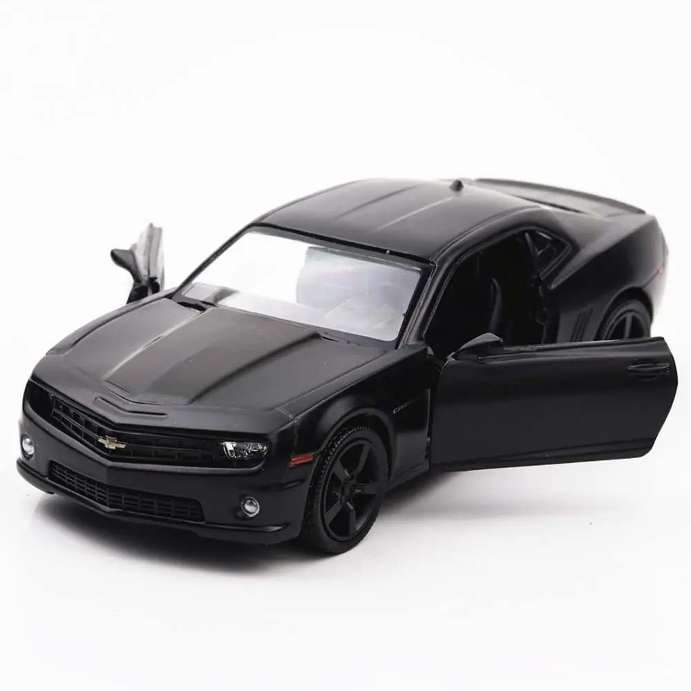 Новые черные 1:36 Масштаб Camaro металлического сплава литой модельный автомобиль