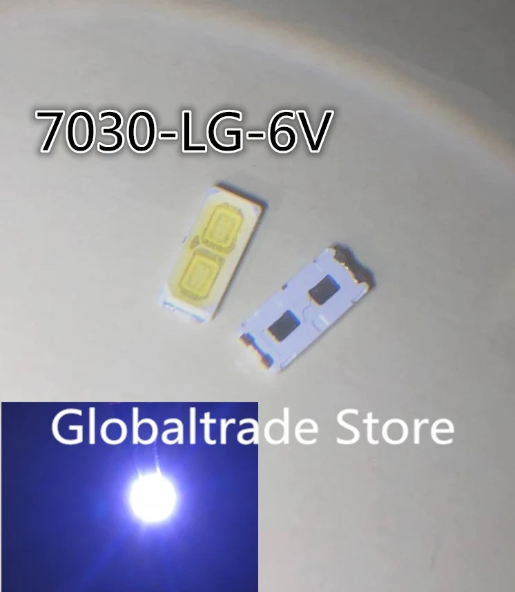 

1000PCS Maintenance of LG LED LCD TV backlight lamp with light emitting diode 6V tube 7030 SMD beads LEWWS73V15CZ00
