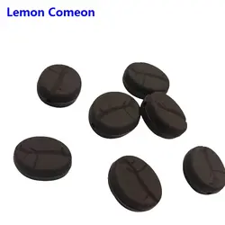 Лимон Comeon 5 шт. шоколад силиконовые бусины, прорезыватель infantil Perle силиконовый сосок игрушка для DIY Соска-подвеска укусов цепи
