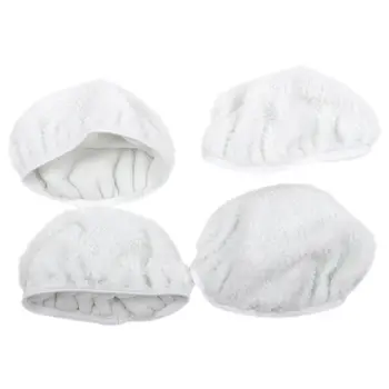 

New White 4PCS Car's Polisher Buffer Waxer Polishing Bonnet