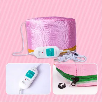 

Electric Hair Cap Hat Salon Spa Steamer Hair Thermal Treatment Nourishing Hair Mask Baking Oil Cap Hair Dryers Heat Hat Safety