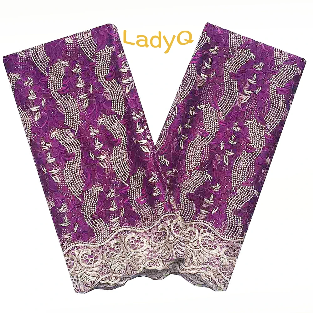 LadyQ королевский синий французский тюль кружевная ткань высокого качества
