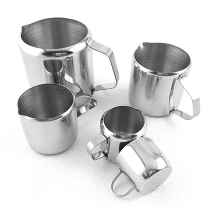 1 xKitchen ремесло из нержавеющей стали Молоко Кофе Латте лягушка искусство кувшин