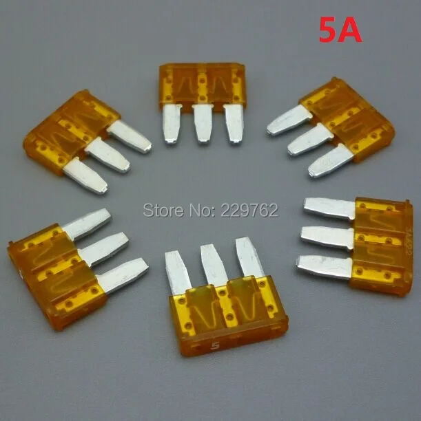 Car Fuses Kit Circuit Adapters Fuse Set 3 Pins Automotive Fuse Tap 5A 7.5A 10A 15A For Ford Focus Mondeo Dodge JEEP