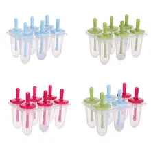 6 шт. самодельный лед, мороженое, леденец, набор кремов Формочки Для Мороженного «фруктовый лед», лоток для леденца, форма, замороженная палочка для леденцов, инструменты для приготовления пищи