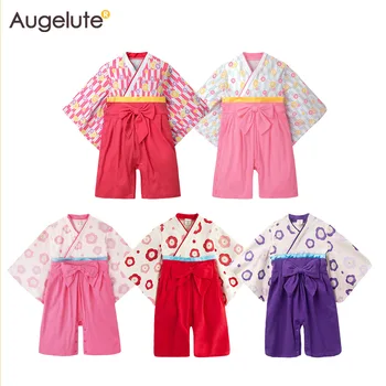 

Spot 19 Spring And Autumn Baby Long Sleeve Coveralls Climbing Clothes Japanese-Style Classic Women Kimono Japanese Kimono 37301