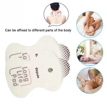 

10Pcs/set Electrode Pad Replacement Massager Pad Patch for Pain Relief Electric Therapy Pad For Using with Therapeutic Apparatus
