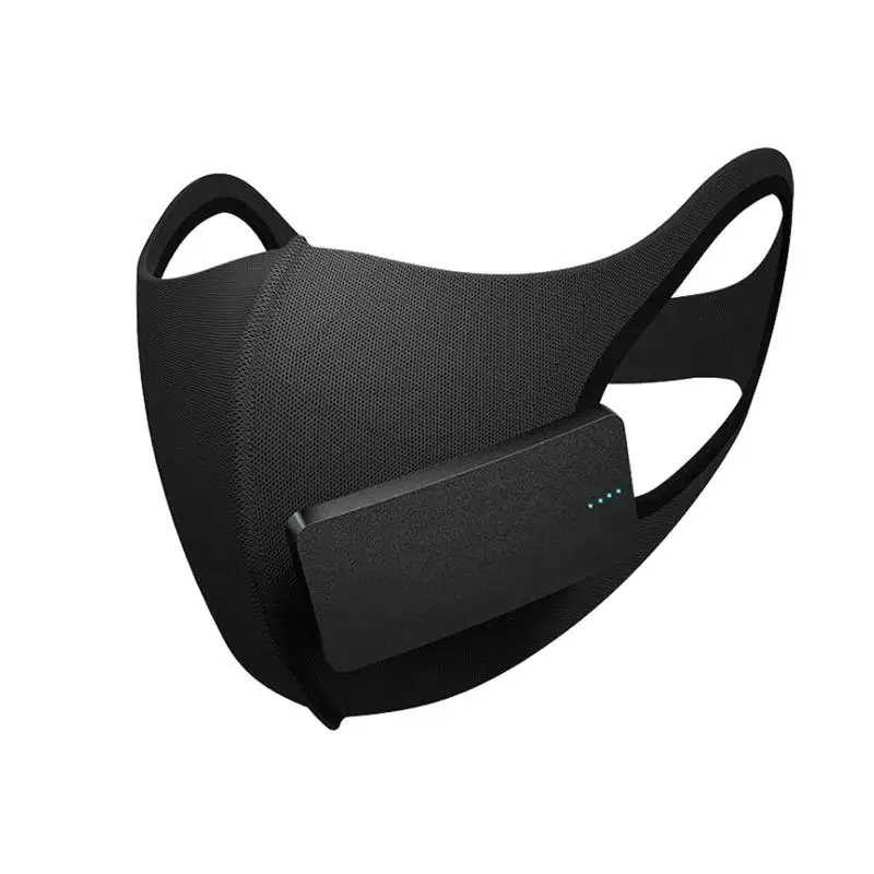 

Winter Dust Proof Masks Half Face Mouth Breathable Smart Mask With Valve Filter Resist Dusts Germs Allergies PM2.5